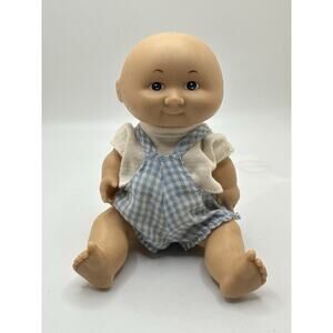 Vintage 1985 Tiara Doll Sunshine Kids by Playmates Full Jointed Blue Gingham Boy